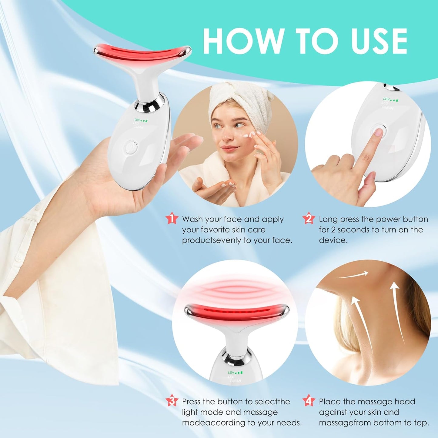 GlowFace Pro™ for Face and Neck, Face Sculpting Wand