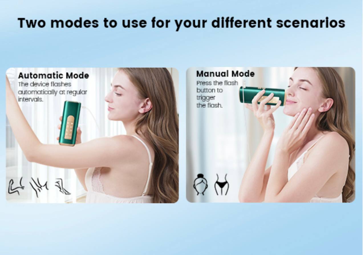 IPL Laser Hair Removal Device for Women Men at Home